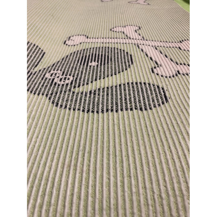 Лежанка для собак Elropet Premium 30mm з антиковзаючою основою, S/M/L, для маленьких та великих собак, Vet Bed, найвища якість (S 80x50 см, кістка, зелений)