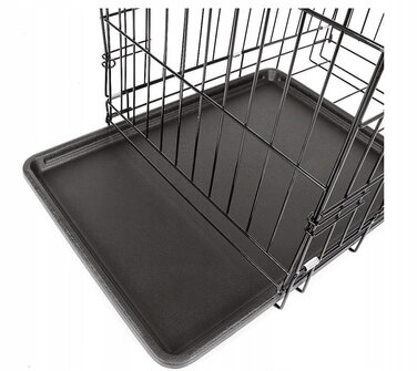 Металева клітка для середніх собак AML, 47 x 76 x 53 см