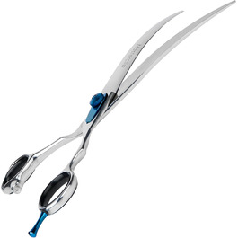 Професійна вигнута ножиця Masterclip Essentials для перукарів (19,1 см), нержавіюча сталь, для правшів