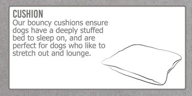 Водонепроникне собаче ліжко Ancol Timberwolf, коричневе