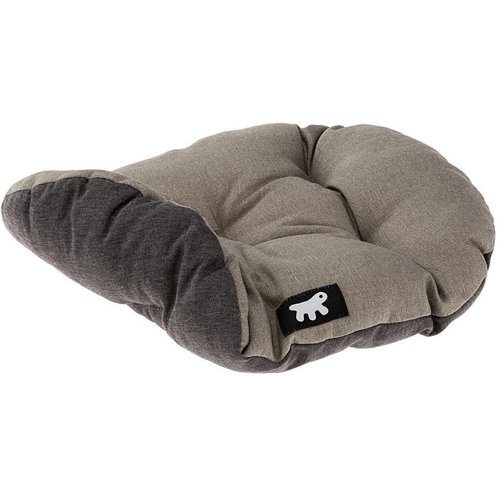 Крісло-лежанка для собак та котів Ferplast Relax, 65 x 42 см, бавовна, коричневе