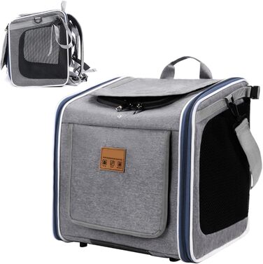 Клітка-переноска для собак Bomefoi на велосипед, дихаюча, портативна - для безпечних прогулянок та подорожей