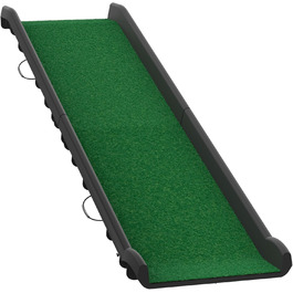 Східці для собак HENGMEI: пандус для собак у багажник авто, 156x40 см, зелений
