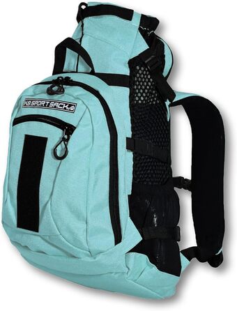 K9 Sport Sack рюкзак-переноска для собак, вентиляція, регульований, для малих і середніх порід, ветеринарне схвалення, сірий, розмір L