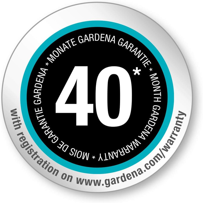 Занурювальний насос Gardena 5900/4 inox для чистої води, 5900 л/год, з фільтром та захистом від сухого ходу, тиха робота
