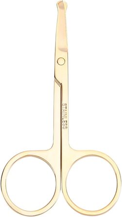 Професійна флікер для собак та котів EWANTO: безпечна, золота, з нержавіючої сталі. Ідеальна для грумінгу обличчя та лап.