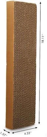 Картонна змінна насадка для котячого дряпака EveryYay, 47×11,4×4,4 см, 2 шт, середній розмір