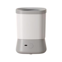 Автоматичний очищувач лап для собак | 2-ступеневий аксесуар для миття лап | для дому, подорожей, прогулянок, кемпінгу, сірих кольорів