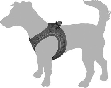 Шлейка для собак середнього розміру Flamingo Step&Go Bento (фіолетовий, XXS)