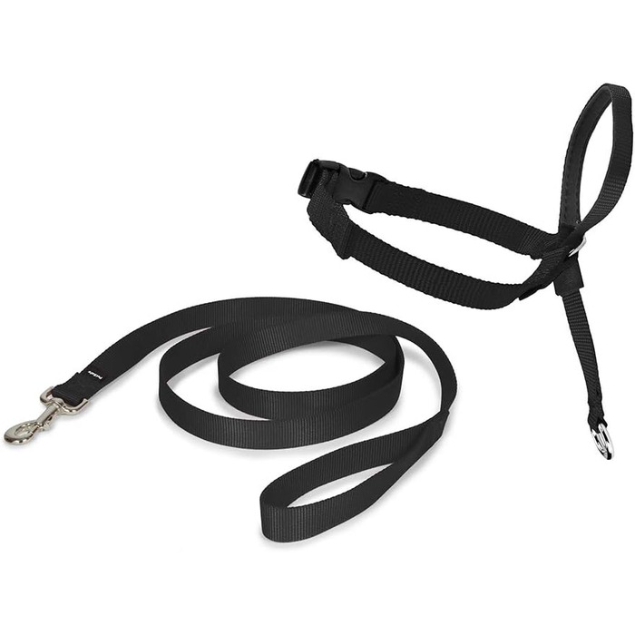 Шлейка для собак PetSafe Easy Walk, середній/великий розмір (чорна, L)