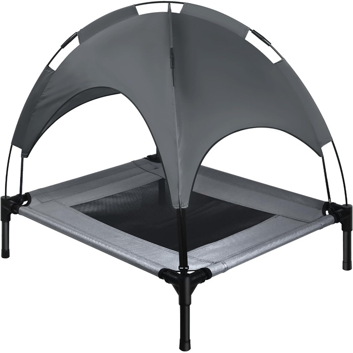 Крісло-лежанка для собак великих порід до 50 кг з дахом (92x76x92 см)