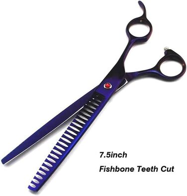 Професійні ножиці для собак, вигнуті ножиці, ножиці для стрижки шерсті собак, набір з нержавіючої сталі, підходять для стрижки шерсті тварин