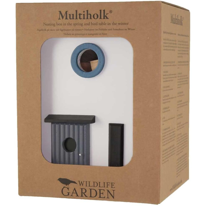 Дерев'яний комбінований годівничка та шпаківня Wildlife Garden WG108 Multiholk Bauhaus