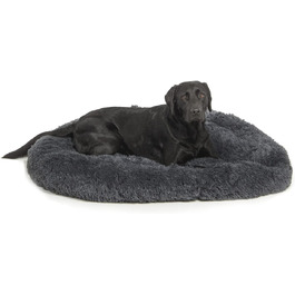 Крісло-лежанка для собак Wallace & Jones Sarnia XL - лежанка, подушка для собак, 115 x 115 x 26 см, темно-сірий
