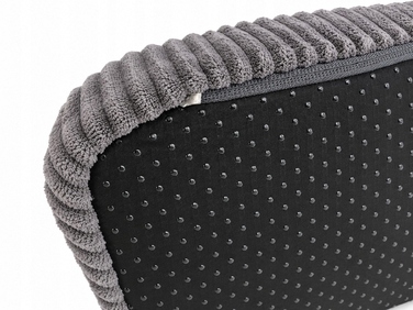 Ортопедичне ліжко для собак Fimex, сіре, 70 см x 110 см
