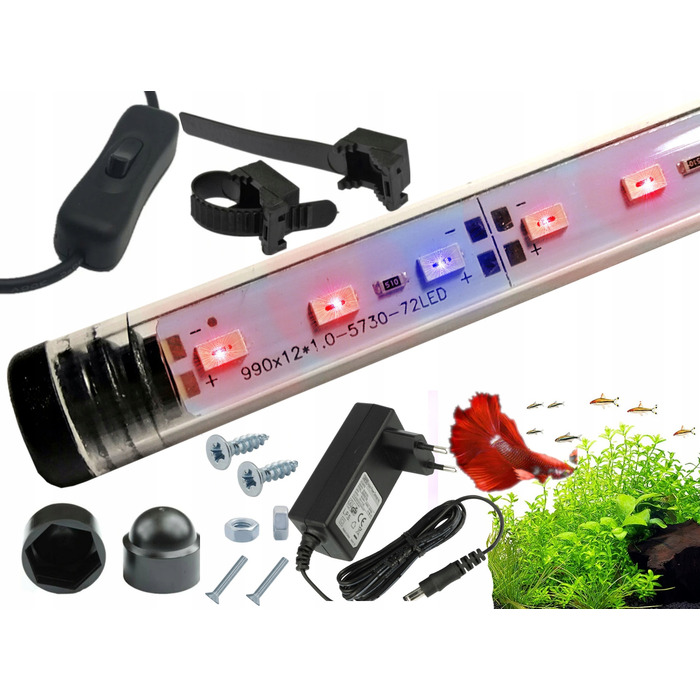 LED-світильник LUMI FLORA для акваріума та рослин (GROW PLANT), 90 см, 5730