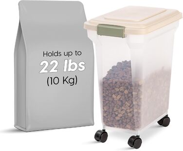 Контейнер для корму для тварин IRIS USA, герметичний, 67 л