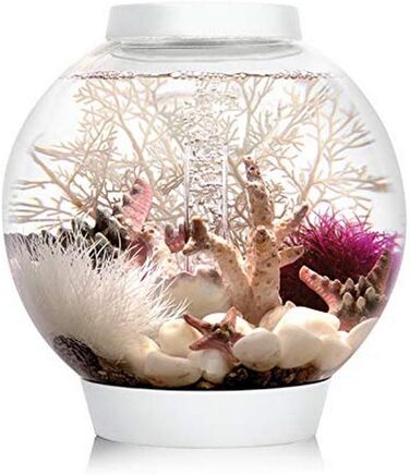 Акваріум біOrb CLASSIC 15 LED, 15 л, білий, комплект із LED підсвіткою та фільтром, акриловий
