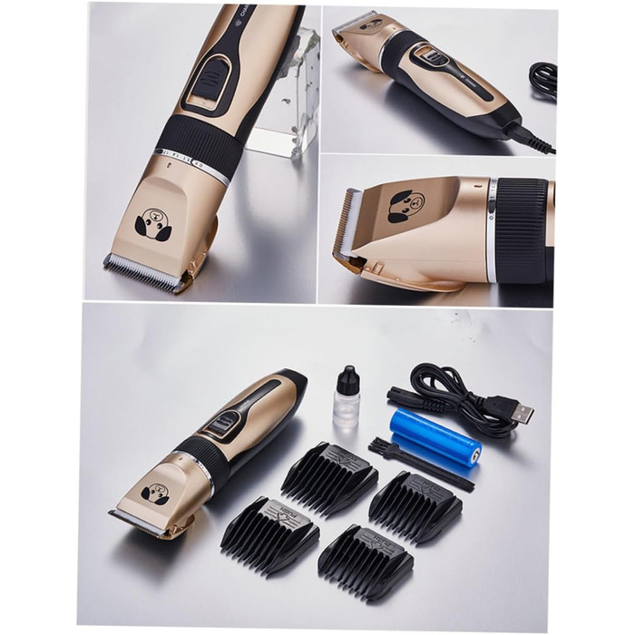 Машинка для стрижки шерсті собак Hemobllo з керамічним лезом – тиха та потужна, для безпечного грумінгу