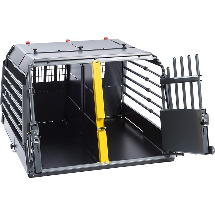 Транспортний бокс для собак VarioCage L Doppelbox, Kleinmetall, для середніх собак в автомобілі