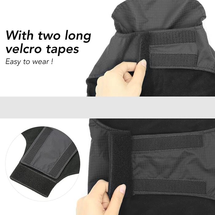 Водонепроникний теплий дощовик для собак - регульований жилет для собак з відбиваючими елементами. Підходить для малих, середніх та великих собак (зелений, X-Large)