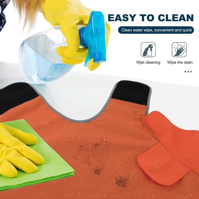 Водонепроникний собачий дощовик Yfbrite, теплий дощовик для собак, розмір M (L, помаранчевий)