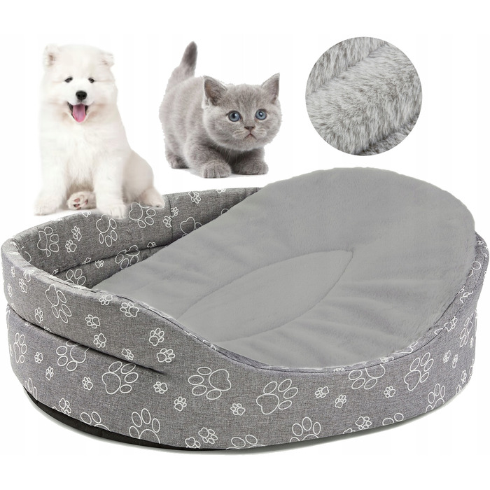 Лежак-манеж для собак STANDARD XL CLAW з хутряним покриттям