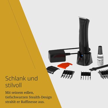 Набір для стрижки волосся Wahl Stealth Beret - бездротовий, для створення контурів, чорний