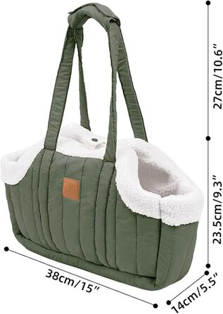 Трансформер для тварин: переноска для собак та котів, зелена, для прогулянок та подорожей