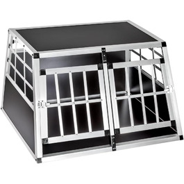 Кіяж для собак MaxxPet: переноска для авто, велика (89x69x50 см), алюмінієва