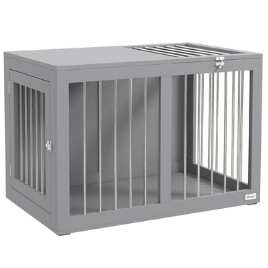 Металева клітка PawHut 50 x 80 x 56,5 см