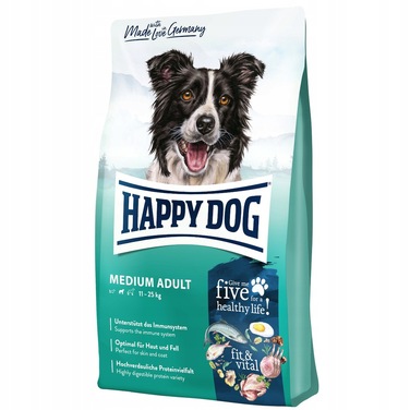 Сухий корм для собак Happy Dog fit & vital Medium Adult, 12 кг