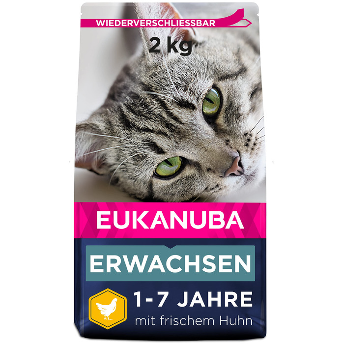 Сухий корм для котів Eukanuba з свіжим куркою, 10 кг