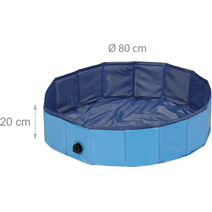 Reaxdays Миска для собак з охолодженням, 30 x 120 см, Fatbar, PVC & MDF, для собак, миска для води