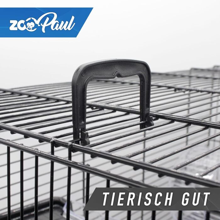 Клітка для гризунів ZooPaul Premium XXL, беж, з аксесуарами, 60x36x54 см, для мишей і хом'яків