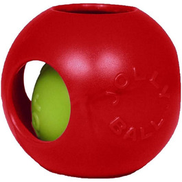 Іграшка для собак Jolly Pets Teaser Ball 20 см, червона