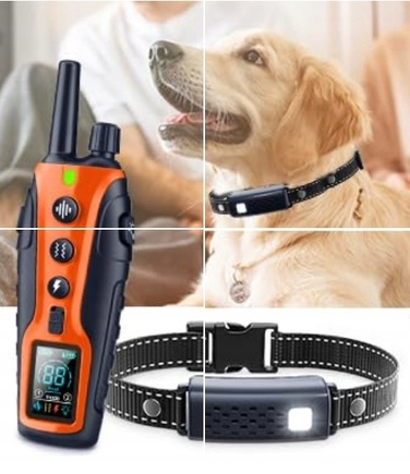 Водонепроникний навчальний електроошийник для собак з радіусом дії 1000 м