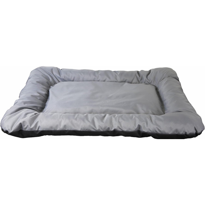 Гіркий корзинка для собак Kistenkolli Altes Land Winston XL з дерева 100x60x25 см з подушкою (сіра)