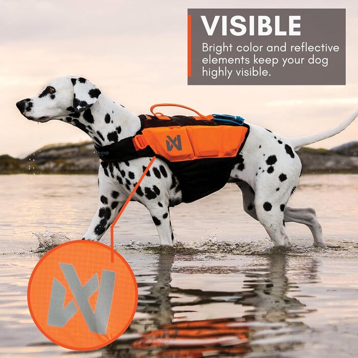 Рятувальний жилет для собак Non-stop dogwear Protector, розмір 6, для плавання, SUP, реабілітації