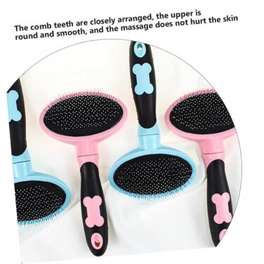 Щітка для котів та собак Happyyami: 2 шт. для догляду за шерстю, масажна, для довгошерстих, ефективне розчісування та очищення