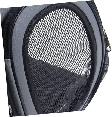 JOINPAYA Транспортувальна сумка для тварин великого розміру 42x28x32см, з крізьою поверхнею та регульованими ременями для котів та собак