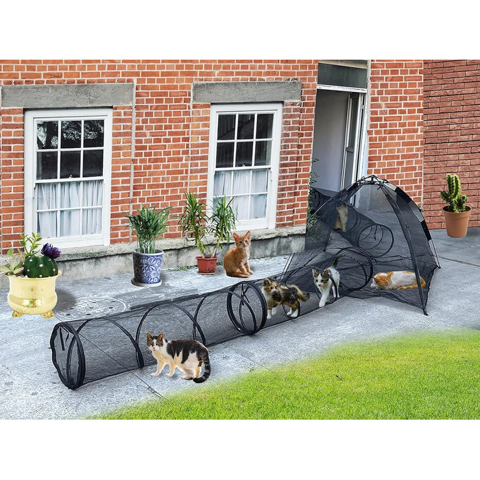 Намет-будка для тварин Pop-Up, великий, для котів, цуценят, кроликів, дрібних тварин, для дому та вулиці