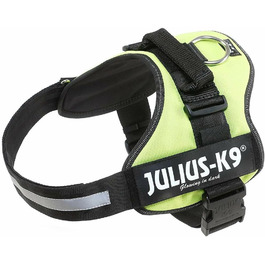 Шлея для собак Trixie Julius-K9 Power, розмір XL, неонова, чорна
