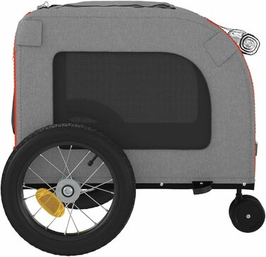 Фіксатор для велосипеда Oxford, оранжевий/сірий, для собак, модель 93844