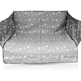 Захист для багажника автомобіля PETCUTE для собак з боковим захистом, універсальний, водовідштовхуючий, стійкий до подряпин, для комбі, мінівенів та SUV (сірий)