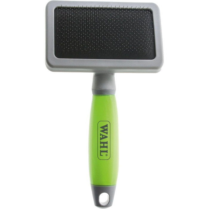 Вищипувальна щітка Wahl для собак і котів - професійний інструмент грумінгу, зелена ручка