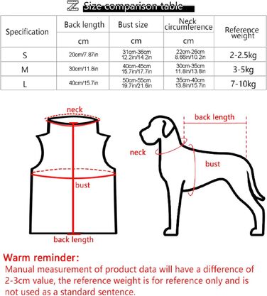 Зимовий теплий одяг для собак: куртка з коміром-стійкою, тепла ізольована верхня частина з м'яким флісом, костюм для цуценят з вітронепроникним дизайном, одяг для собак маленьких та середніх розмірів для прогулянок у холодну погоду