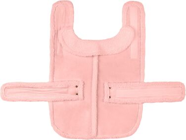 Зимова куртка для собак, тепла, вітронепроникна, пуловер для маленьких собак, теплий флісовий халат для середніх та великих собак (XXL) (Рожева, XX-Large (26-35 кг))