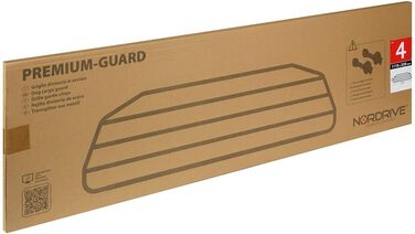 Відбійник NORDRIVE N70054 Premium-Guard для собак та тварин, сталь, 1110x320 мм