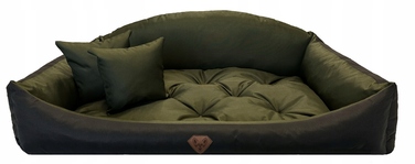 Ліжко-канапа для собак Dogs 4 Life, чорна, 100 см x 75 см